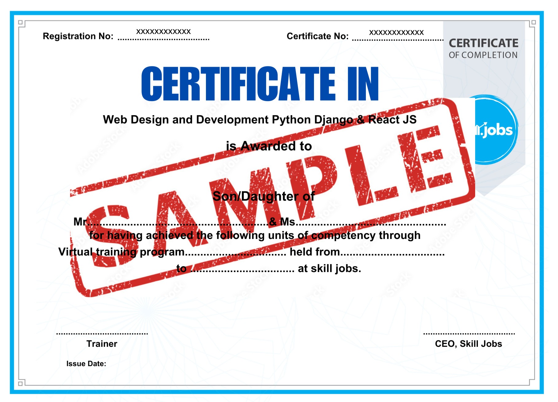 Course Certificate